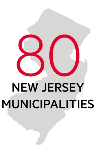 80 New Jersey Municipalities